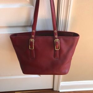 Coach Vintage Red leather Bag
